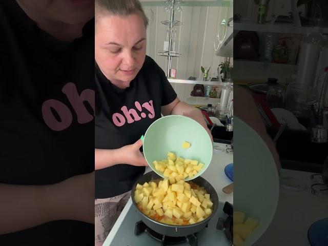 #овощное рагу с тушенкой