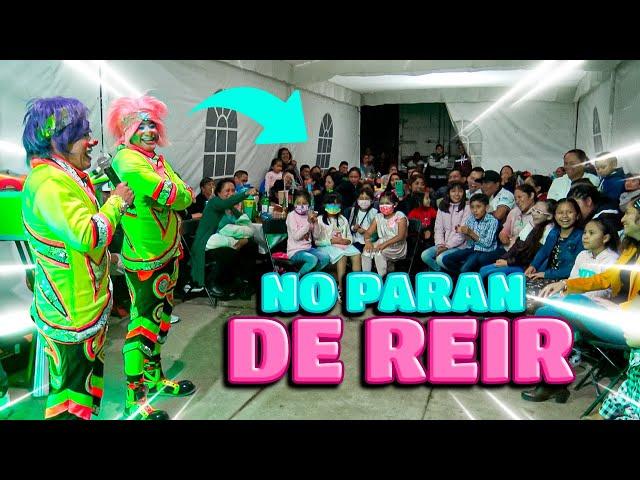 EL MEJOR SHOW LA GENTE NO PARO DE REIR  " LOS PAYASOS MAS VIRALES KIWI Y STIFF"  MÉXICO