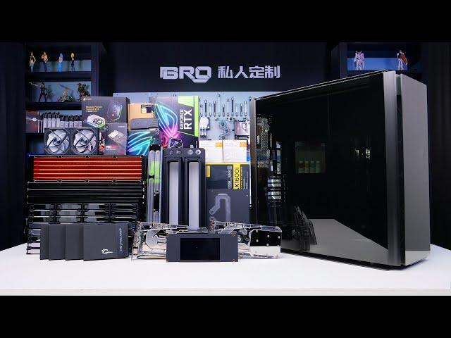 「BRO」4K TRIPLE KILL  CORSAIR 1000D With 34 Unit Fan WITH AMD 3990X PC BUILD 海盗船1000D AMD#pcbuild