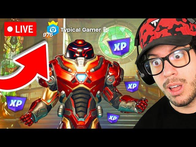 Going for LEVEL 1000 in FORTNITE!