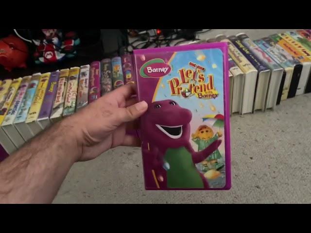 My Updated Barney VHS Collection