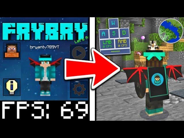 FryBry 200k FPS Boost Client For MCPE! - Minecraft Bedrock Edition