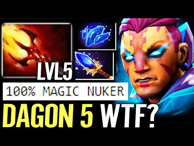  WTF DAGON 5 Anti Mage — 100% Monster Magic Nuker MANA VOID by Dreamocel Dota 2 Pro