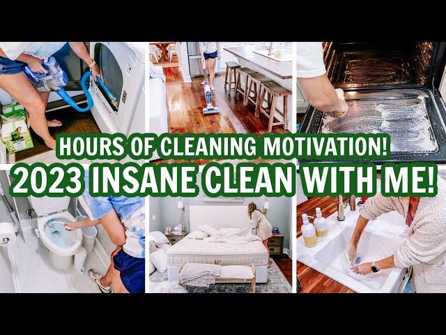 MASSIVE 3 HOUR CLEAN WITH ME MARATHON | EXTREME CLEANING MOTIVATION! | Amy Darley