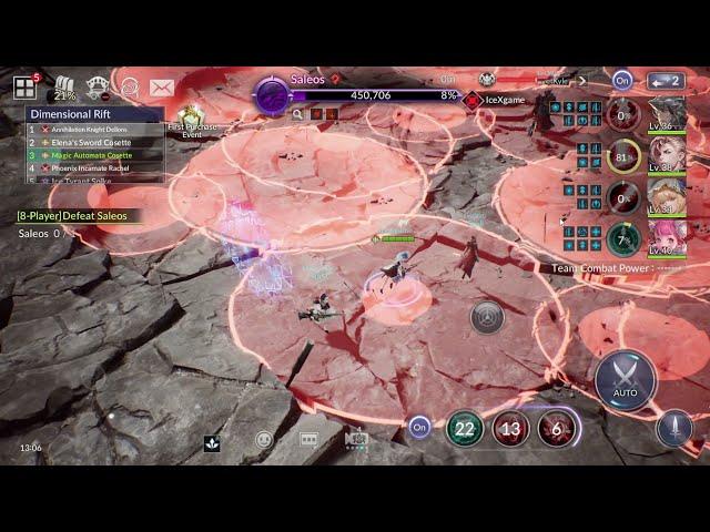Seven Knights 2 8 Players Dungeon Tier 3