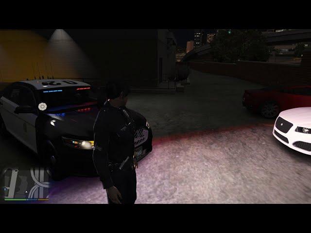 GTA 5 PC LAPD Ford Taurus Slicktop