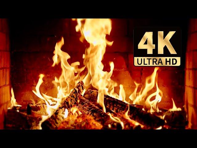Ultimate Cozy Fireplace Screensaver in 4K