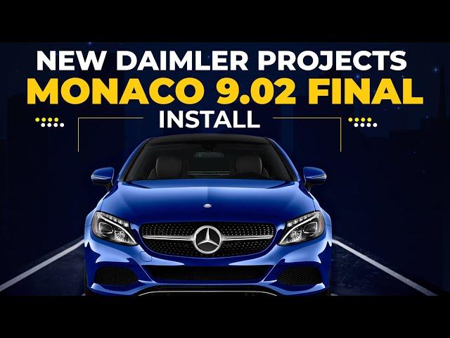 Installation Mercedes-Benz DTS Monaco 9.02 + Full Projects + Full SMRD for J2534 Openport 2.0 VXDIAG