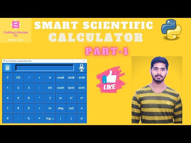 Smart Scientific Calculator Using Python