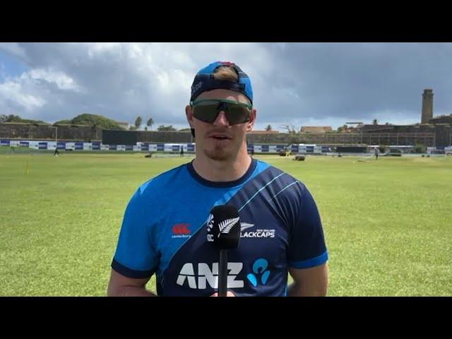 Glenn Phillips Interview from Galle Sri Lanka | SL vs NZ 1st Test