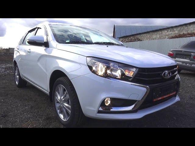 2017 Lada Vesta SW 1.8. Обзор (интерьер, экстерьер, двигатель).