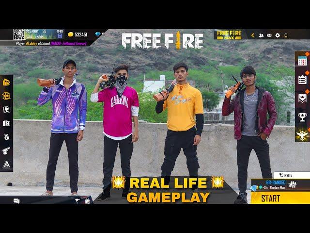 Free Fire Gameplay In Real Life | Episode 2 | Comedy Video | Real Life Free Fire | Kar98 army