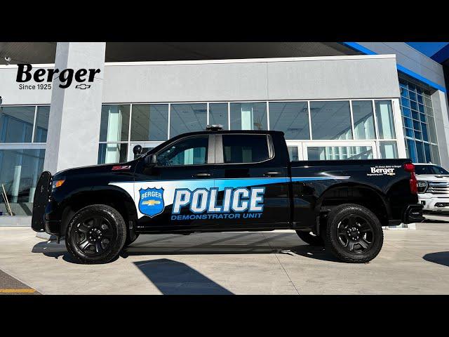 Silverado Police Pursuit Vehicles Available at Berger! 