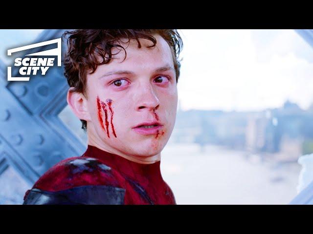 Spider-Man Far From Home: Final Fight Scene in London (TOM HOLLAND, JAKE GYLLENHAAL SCENE)