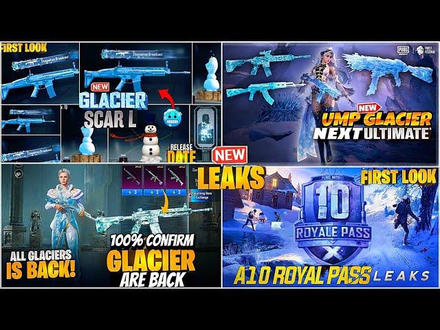 OMG  NEW ️GLACIER SCAR-L Is HERE | FREE M416 GLACIER | NEW GLACIER UMP-45 Is BACK | PUBGM/BGMI