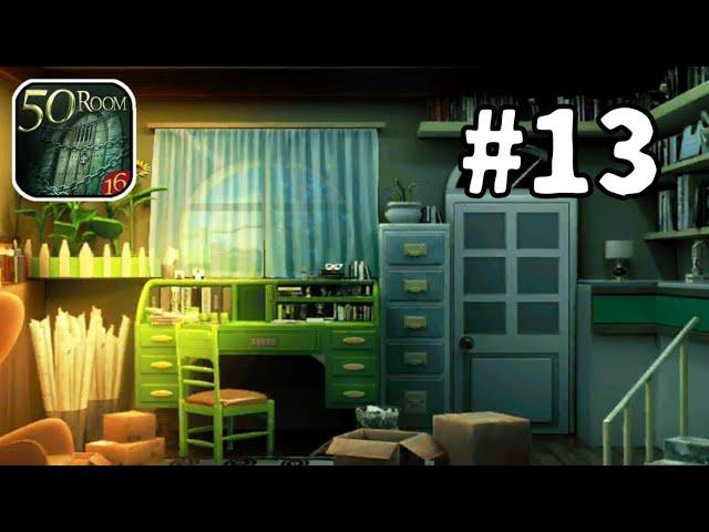 Can you escape the 100 Room 16 Level 13 walkthrough ( 100 room XVI )