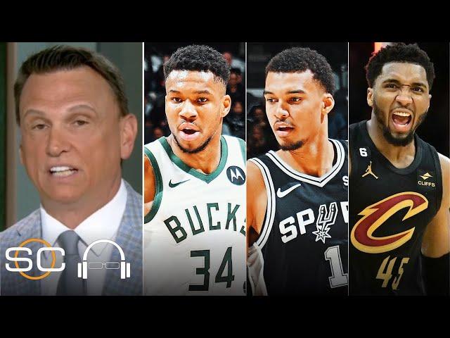 ESPN on High-scoring night in NBA: Giannis explodes for 59, Victor Wembanyama for 50, Cavaliers 13-0