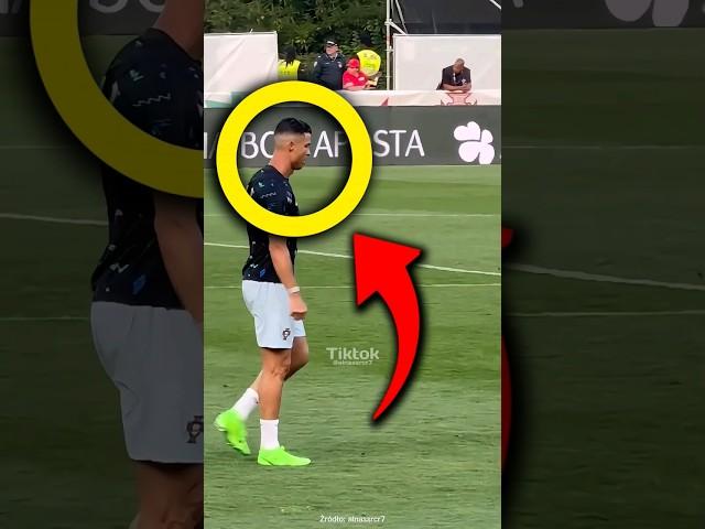 Ronaldo zrobił to podczas treningu! #shorts