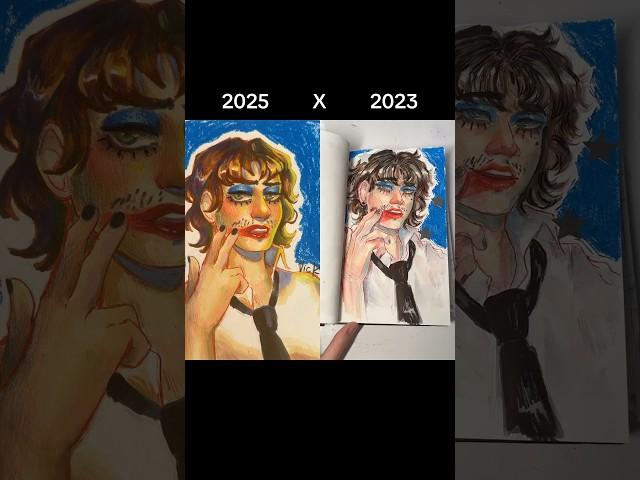 2025 x 2023 #arte #desenho #drawing #art #sketch #sketchbook #shorts