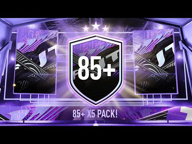 MY FIVE 85+ RATED PLAYERS PACK