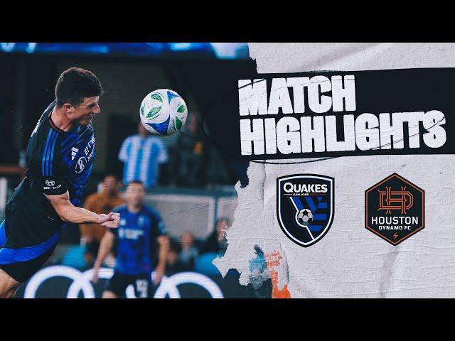 HIGHLIGHTS: San Jose Earthquakes vs. Houston Dynamo | May 24, 2025