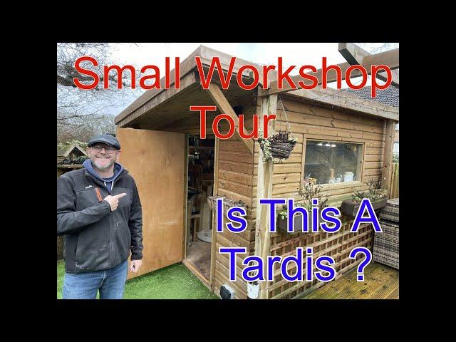 Small Workshop Tour. How to have a productive workshop in a small space.