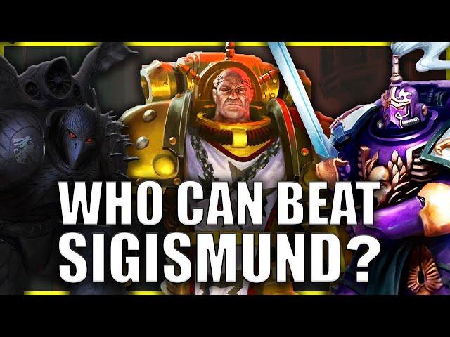 5 Legendary Space Marines Who Could Defeat Sigismund | Warhammer 40k Lore