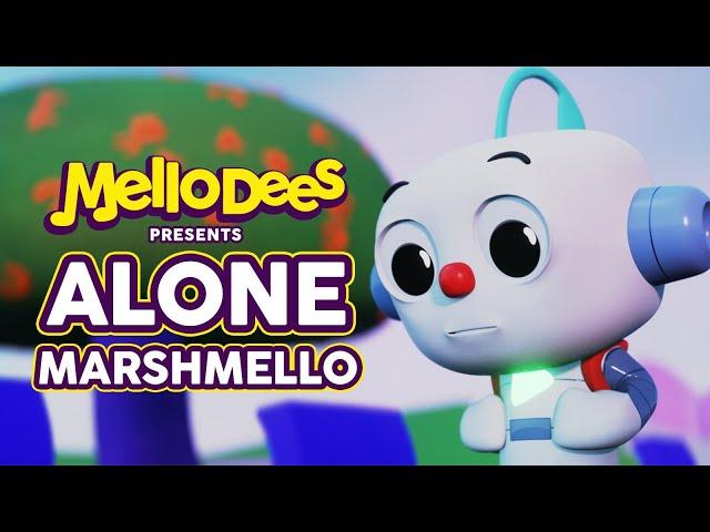 Marshmello - Alone (Mellodees Animated Music Video)