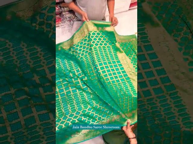 Sawan Special Banarasi Handloom silk #saree #banarasisilk #shorts