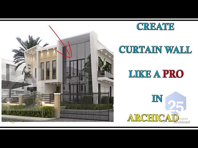 CREATE CURTAIN WALL LIKE A PRO