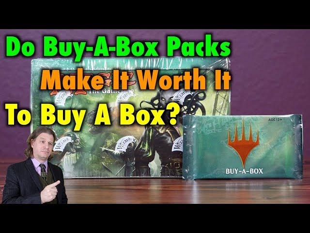 MTG - Do Buy-A-Box Promo Packs Make It Worth It To Buy A Magic: The Gathering Booster Box?