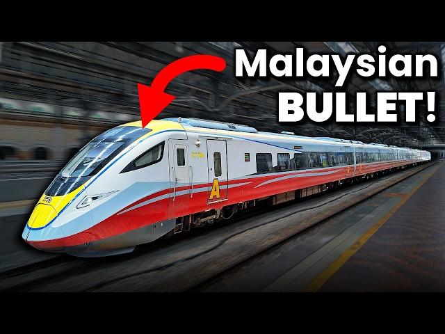 I rode Business Class on Malaysia’s BULLET TRAIN!