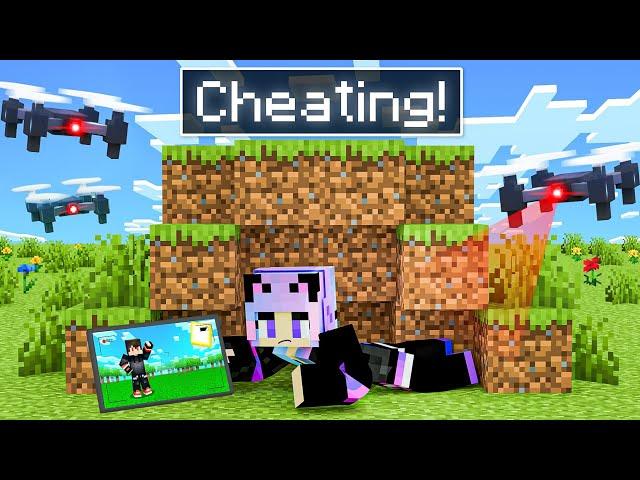 Using SNEAKY ITEMS To Cheat In Hide And Seek in Minecraft