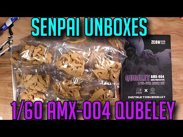 SH STUDIO 1/60 AMX-004 QUBELEY Full Resin Kit By GM DREAM UNBOXING