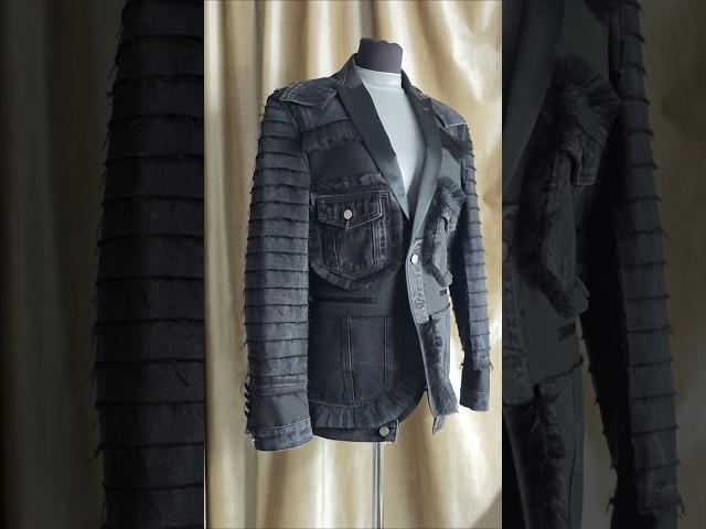 #upcycling #handmade #couture #fashion #style