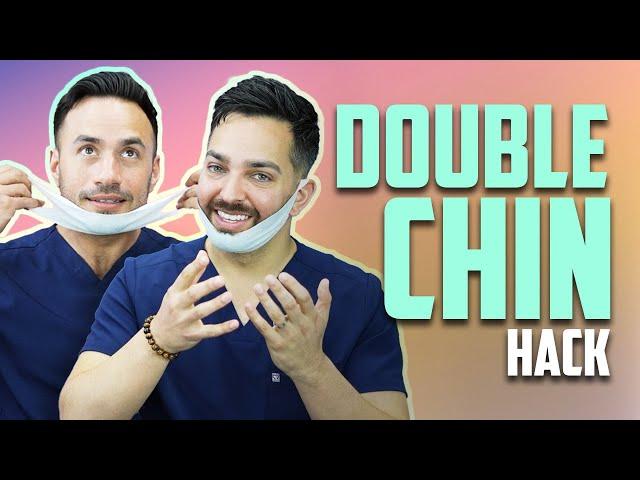 ELIMINATE DOUBLE CHINS with this hack? | Doctorly Reviews Viral Skincare Products