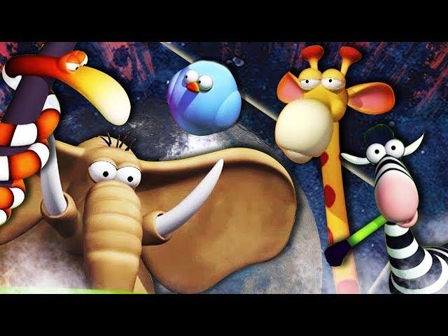 Gazoon - Ep 30 | The African Night | Funny Animal Cartoons | HooplaKidz Tv