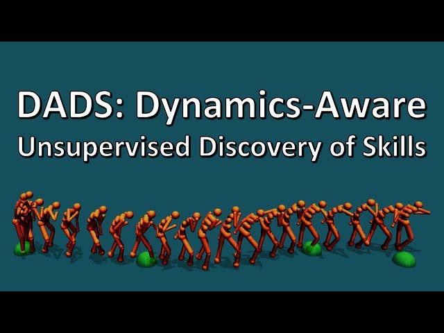 Dynamics-Aware Unsupervised Discovery of Skills (Paper Explained)