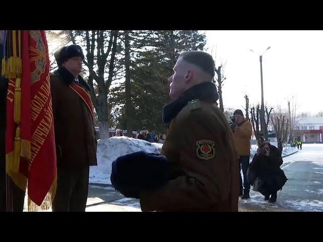 Военное обозрение 14.03.2023 // Выпуск в школе подготовки прапорщиков