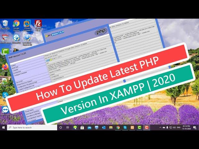 How To Update Latest PHP Version In XAMPP | 2020