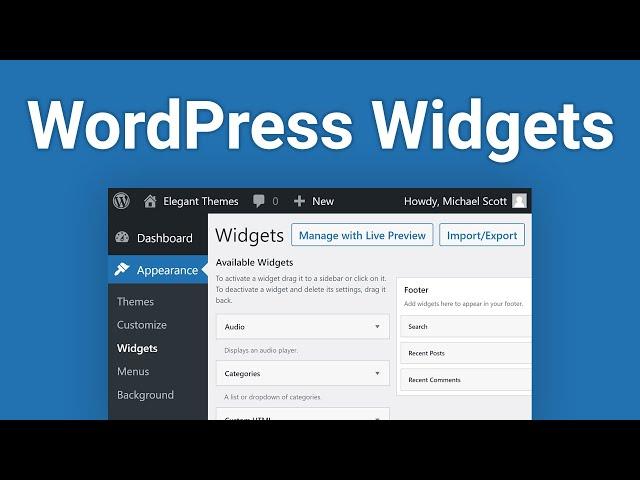 WordPress Widgets: The Complete Guide