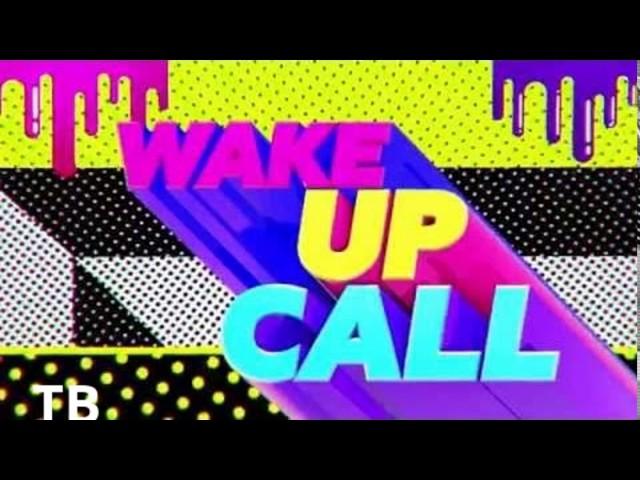 Фрагмент эфира и заставка новостей (Wake up call 10 02 2017)