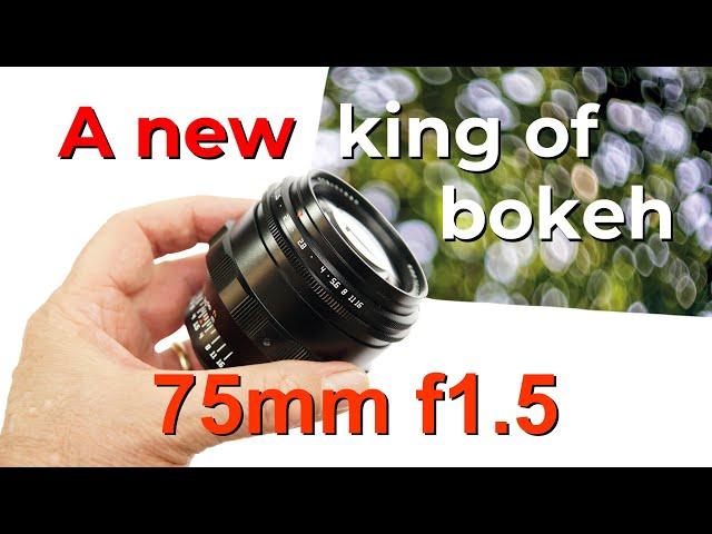 TTArtisan 75mm f1.5.  A new king of bokeh, reviewed and compared with a Helios 40.