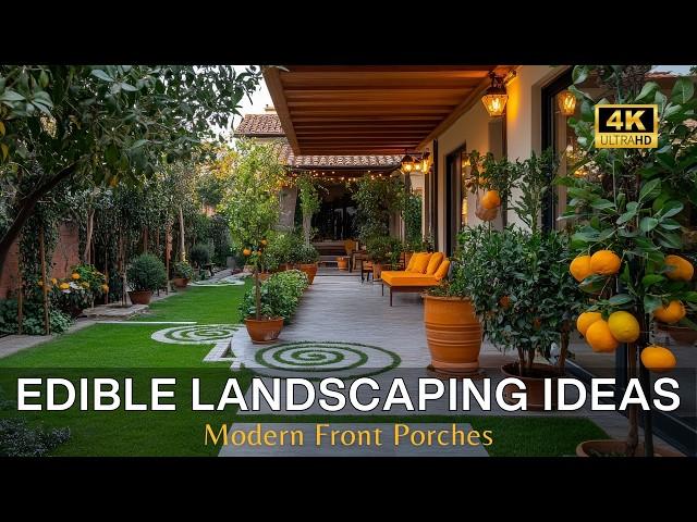 Grow Your Own Paradise: Edible Landscaping Ideas for Modern Front Porches