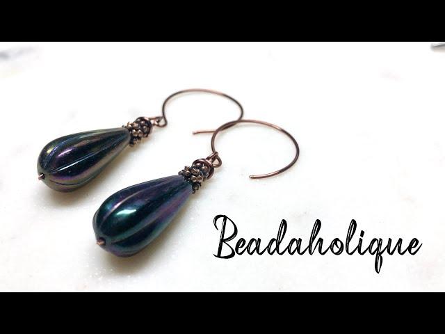 @beadaholique Bead Haul Unboxing and Earring Tutorial!