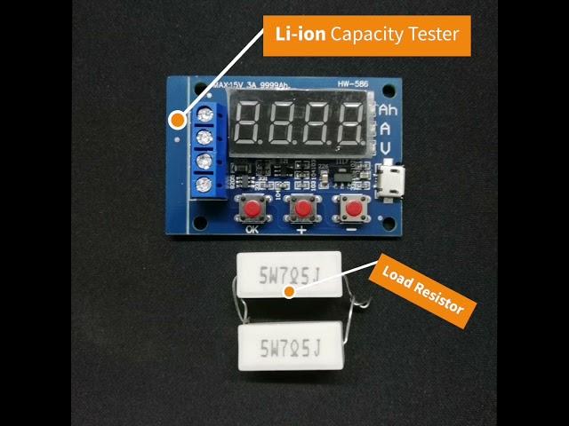 ZB2L3  18650 Li-ion Battery Capacity Tester Circuit Board.