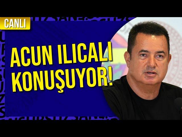 CANLI | ACUN ILICALI AZ ALKMAAR MAÇI ÖNCESİ GÜNDEME DAİR AÇIKLAMALARDA BULUNUYOR!