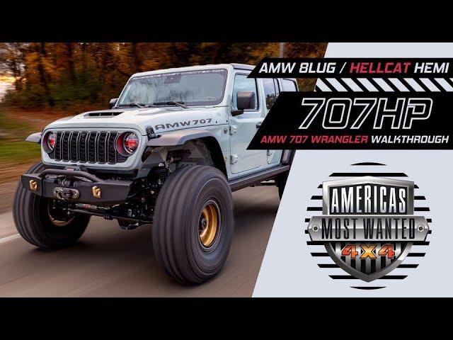 The World's FIRST 2024 AMW 707 | HELLCAT Wrangler