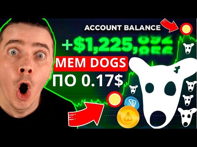 СРОЧНО! DOGS ЗАРЯЖАЮТ К 0,17$! 🟢 МЕМ ДОГС УЛЕТИТ И ЗАРАБОТАЕТ ВАМ СОСТОЯНИЕ! [РЕАЛЬНЫЕ 84 ИКСА]