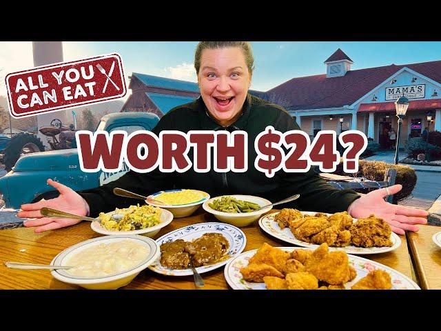 Is MAMA'S FARMHOUSE All You Can Eat Restaurant In Pigeon Forge, TN  Worth $24?Southern Family Style